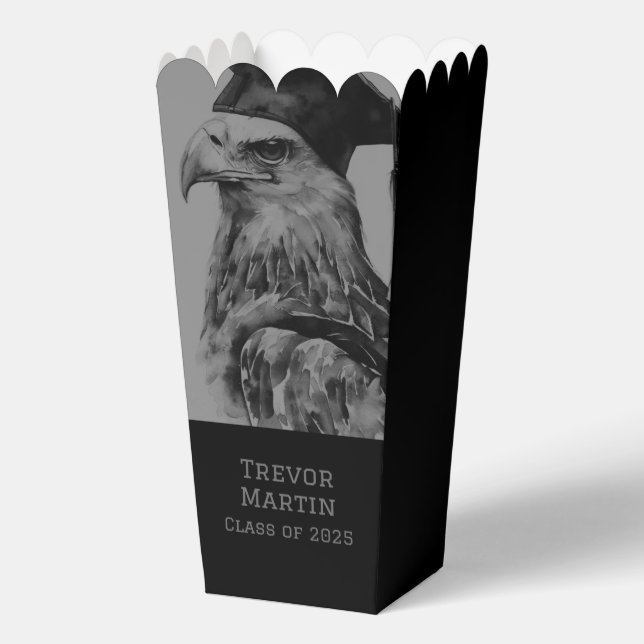 Einzigartiges Eagle Abschluss Popcorn Gastgeschenk Geschenkschachtel (Vorderseite)
