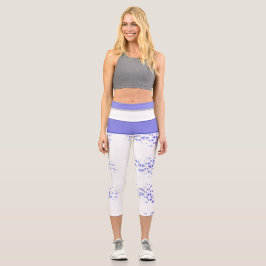 Einzigartiges farbenfrohes Dreiecksmuster und Zita Capri Leggings