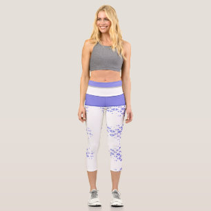 Einzigartiges farbenfrohes Dreiecksmuster und Zita Capri Leggings