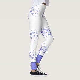 Einzigartiges farbenfrohes Dreiecksmuster und Zita Leggings