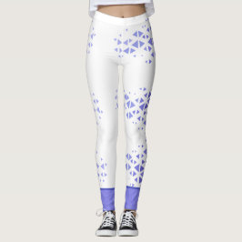 Einzigartiges farbenfrohes Dreiecksmuster und Zita Leggings