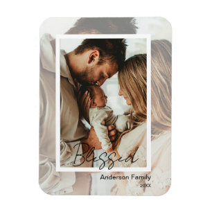 Einzigartiges Foto auf Foto gesegnet Magnet