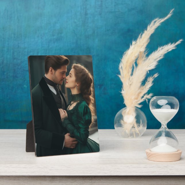 Einzigartiges Foto Easel Plaque für Zuhause oder O Fotoplatte (Seite)