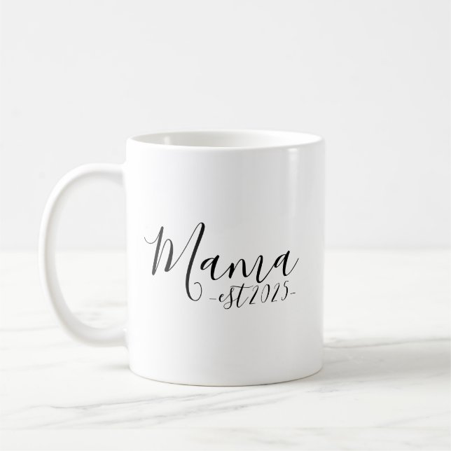 Einzigartiges Geschenk für kreative Tasse, Muttert Kaffeetasse (Links)