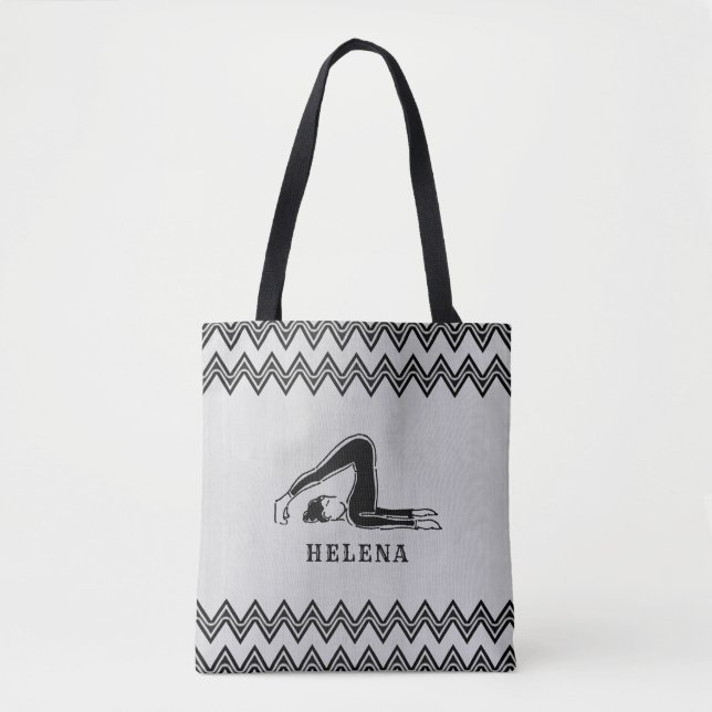 Einzigartiges Geschenk für Yoga-Pilates-Liebhaber  Tasche (Vorderseite)