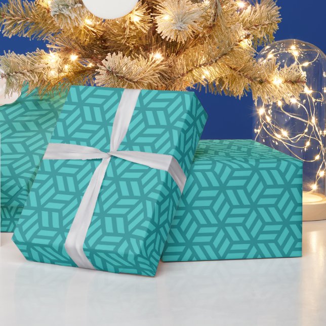 Einzigartiges Geschenk Klassik Luxuriöse Weihnacht Geschenkpapier (Feiertage)