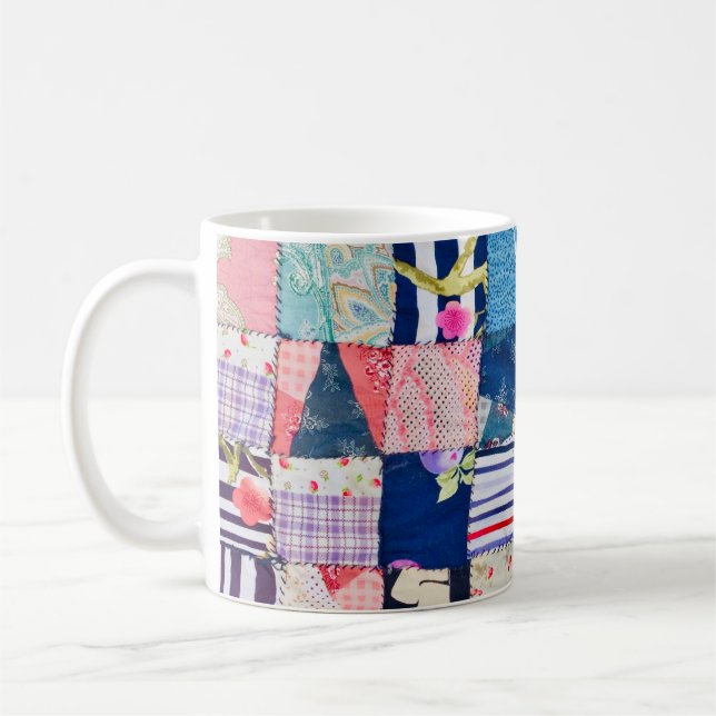 Einzigartiges Gewebe: handgefertigte Decken aus Ba Kaffeetasse (Links)