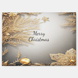 Einzigartiges Goldenes Dekorationsmagazin Magnet