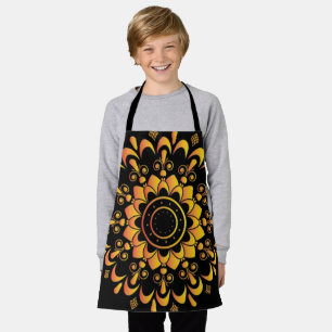 Einzigartiges goldenes Mandala-Design-95747 Schürze