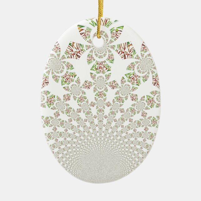 Einzigartiges Hakuna Matata Design: Serene Vibes Keramikornament (Vorne)