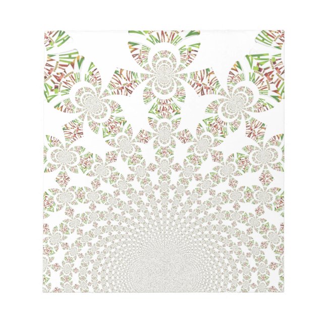 Einzigartiges Hakuna Matata Design: Serene Vibes Notizblock (Vorderseite)