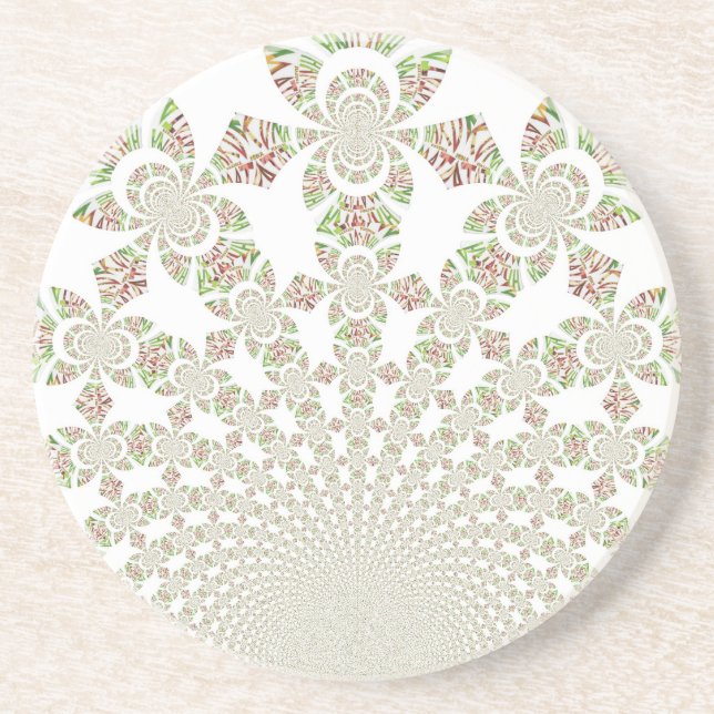 Einzigartiges Hakuna Matata Design: Serene Vibes Untersetzer (Vorne)