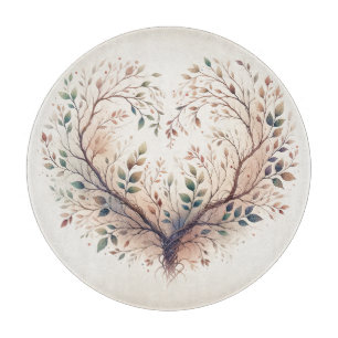 Einzigartiges Heart Cutting Board Schneidebrett