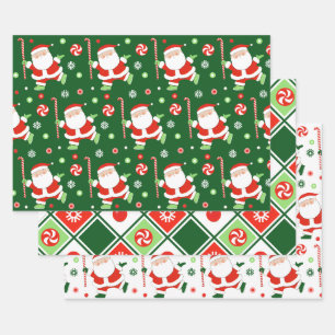 Einzigartiges Hockey-Holiday-Geschenk Geschenkpapier Set