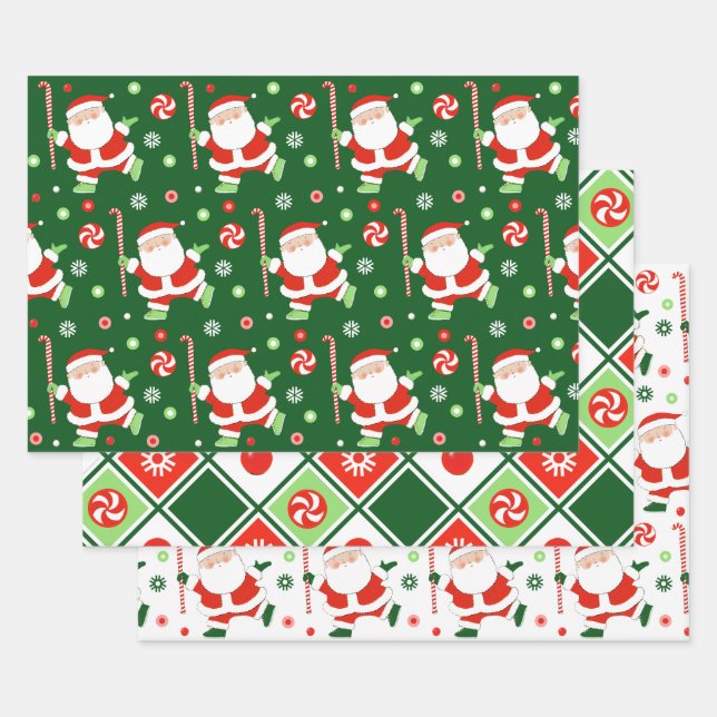 Einzigartiges Hockey-Holiday-Geschenk Geschenkpapier Set (Set)