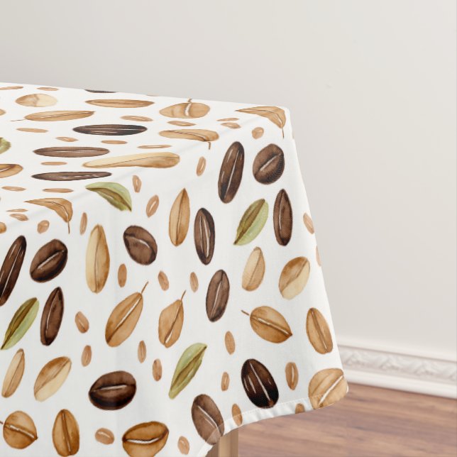 Einzigartiges Kaffeebandmuster Tischdecke (Beispiel)
