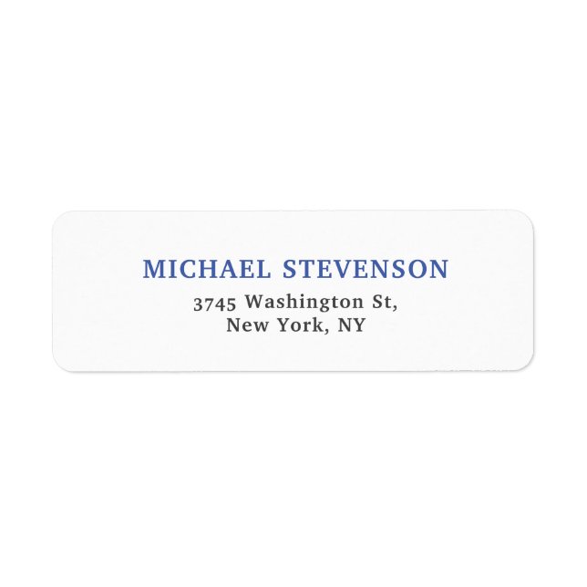 Einzigartiges klassisches Blau (Vorne)