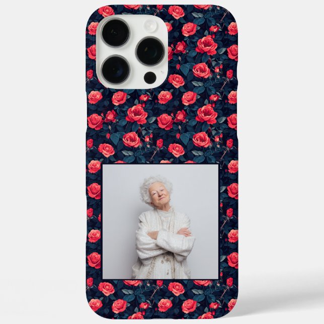 Einzigartiges Lehrergeschenk Rose Custom  iPhone 16 Pro Max Hülle (Rückseite)