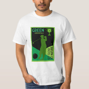 Einzigartiges lustiges Vintage-Golf-Geschenk T-Shirt