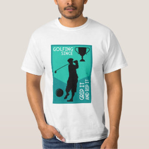 Einzigartiges lustiges Vintage-Golf-Geschenk T-Shirt