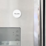 Einzigartiges Magnet mit Personalisiertem Namen<br><div class="desc">Fügen Sie Ihrem Platz eine persönliche Touch mit diesem einzigartigen Magneten mit Ihrem personalisierten Namen hinzu. Ideal für Kühlschrank, Schließer oder Büroboards, kombiniert es Stil und Funktionalität. Dieser Magnet, der mit lebhaften Farben und langlebigen Materialien hergestellt wurde, ist ein nachdenkliches Geschenk oder ein charmantes Alltagszubehör.</div>