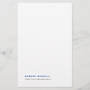 Einzigartiges modernes Premium-Perlen-Minimalist Briefpapier
