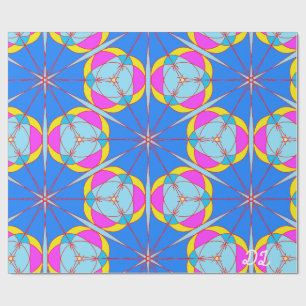 Einzigartiges Muster-Abstraktes Wrapping-Papier Geschenkpapier