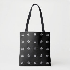 Einzigartiges Muster für moderne Logos | Schwarz Tasche