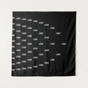 Einzigartiges Muster mit Ihrem Logo/hochgeladenen Wandteppich