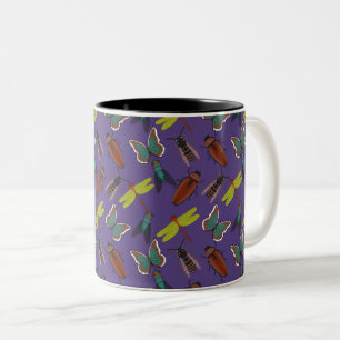Einzigartiges Muster Zweifarbige Tasse