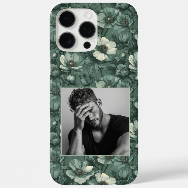 Einzigartiges Muttergeschenk Anemonen Custom  iPhone 16 Pro Max Hülle (Rückseite)