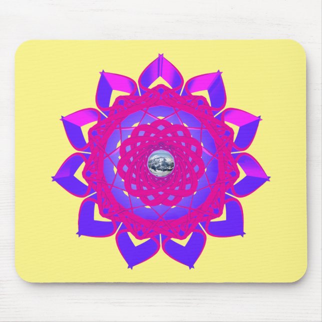 Einzigartiges mystisches Design Mousepad (Vorne)