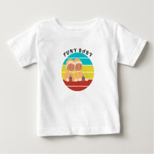 Einzigartiges One Watercolor Boho 1. Geburtstag Ba Baby T-shirt