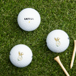 Einzigartiges Ostersonnenmonogramm Golfball