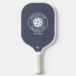 Einzigartiges Paddel mit Ihrem Clubnamen und Jahr  Pickleball Schläger
