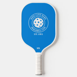Einzigartiges Paddel mit Ihrem Clubnamen und Jahr  Pickleball Schläger
