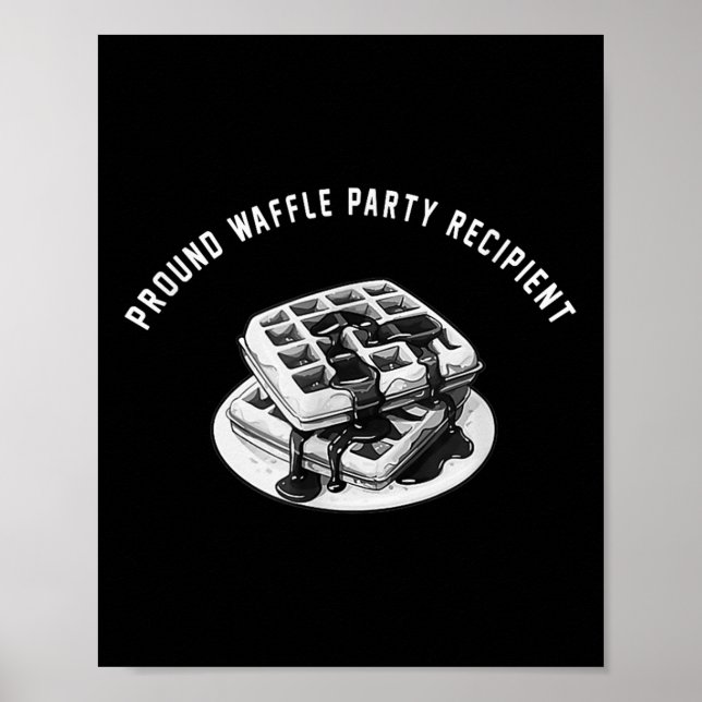 Einzigartiges Party für den Designabbruch Poster (Vorne)