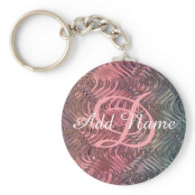 EINZIGARTIGES Personalisiertes Mit Monogramm-rosa 