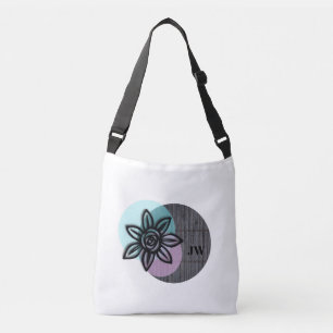 Einzigartiges Polyester Floral Tote Bag Tragetaschen Mit Langen Trägern