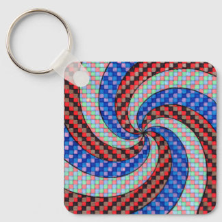 Einzigartiges Schlüsselanhänger-Spiraldesign  Schlüsselanhänger