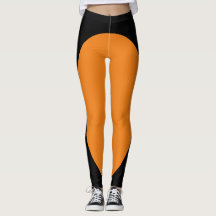 Einzigartiges Schwarz und Orange