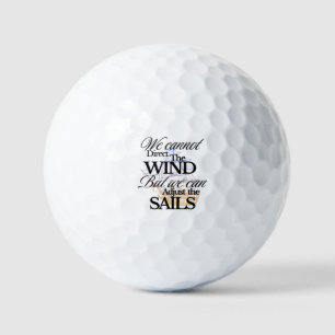 Einzigartiges Schwarz-Weiß-Graphic-Vintag Golfball