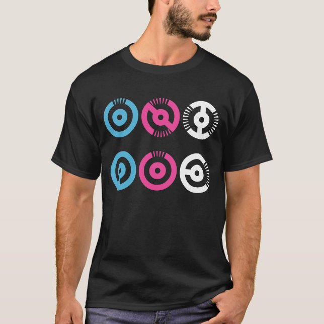 Einzigartiges Shirt (Transgender-Stolz) (Vorderseite)