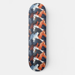 Einzigartiges Skateboard für Coole Pferdedecke