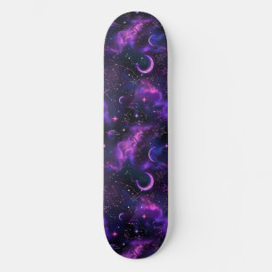 Einzigartiges Skateboard für Lila Astrologie-Desig