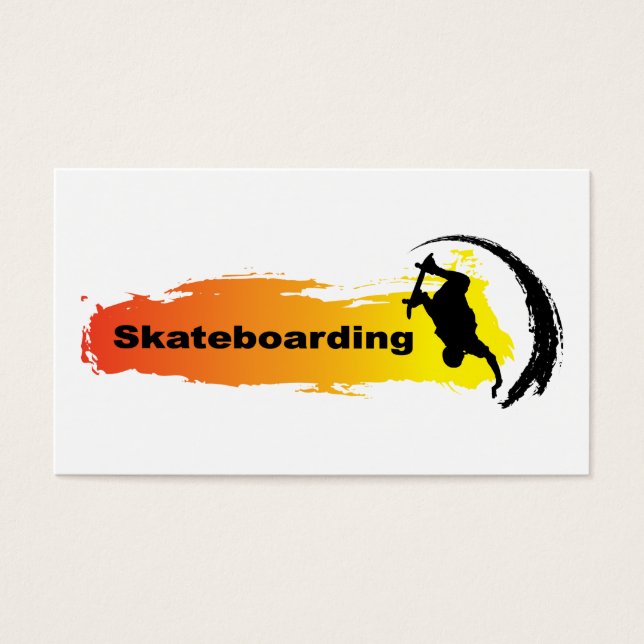 Einzigartiges Skateboarding (Vorderseite)