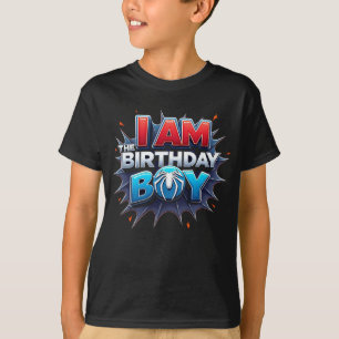 Einzigartiges Spider Web Geburtstagsparty Shirt fü