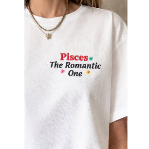 Einzigartiges T-Shirt mit Stickerei als Geschenk f