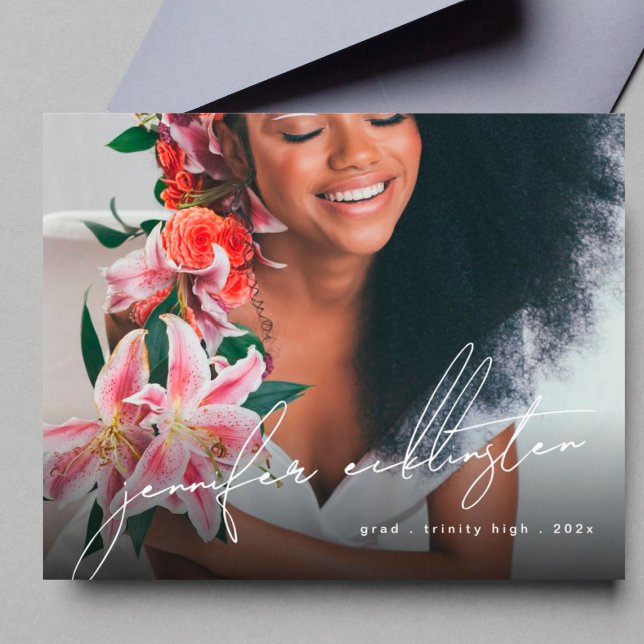 Einzigartiges Template Foto High School Abschluss (Von Creator hochgeladen)