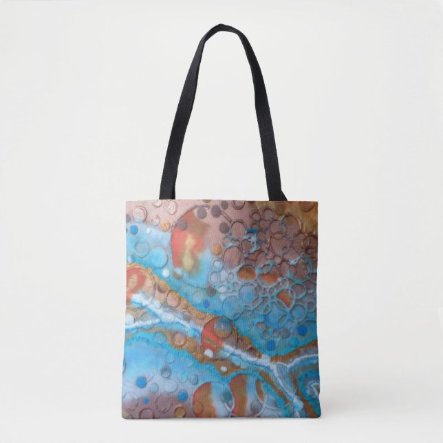 Einzigartiges Trendy modernes Augen-anziehende Tasche (Vorderseite)